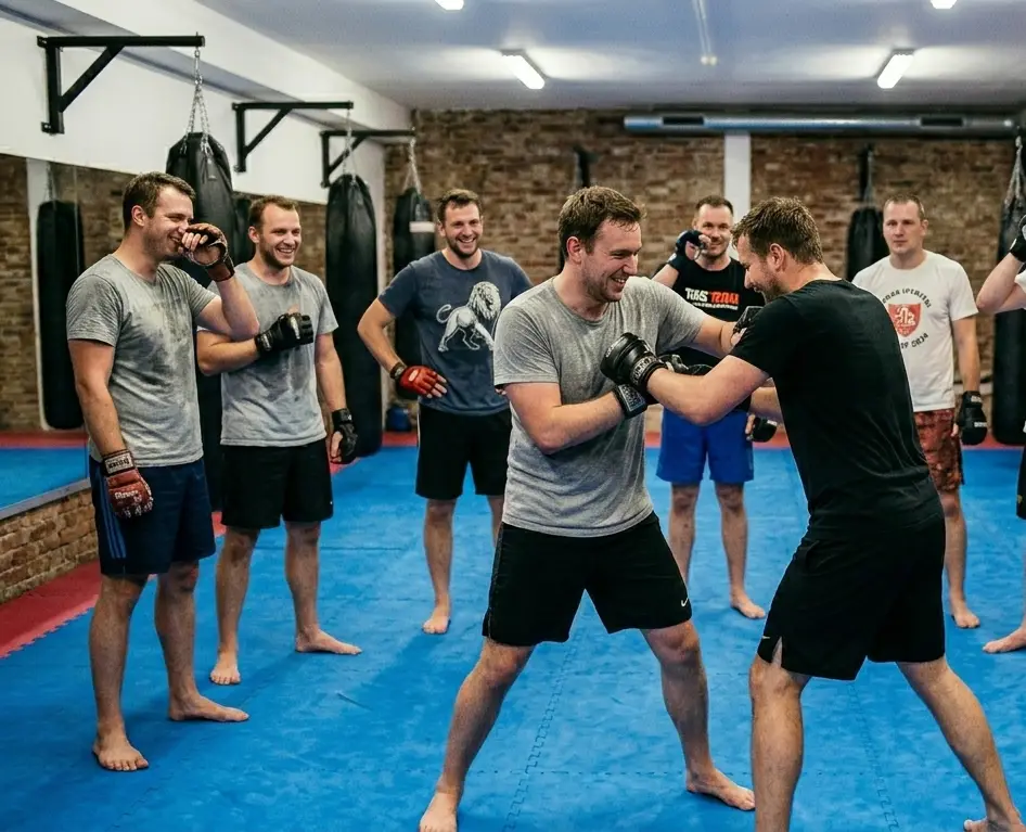MMA stag party training in Prague